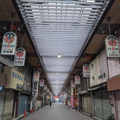 高崎中央銀座商店街で街歩き